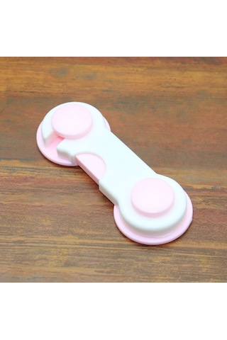 Kidkid Bebek Güvenlik Koruma Çocuk Mandal Kilit Pembe Çok Renkli