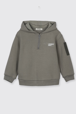 Panço Erkek Bebek Kapüşonlu Antrasit Sweatshirt Gri 2521BB08016