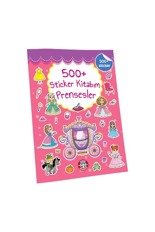 500+ Sticker Kitabım Prensesler