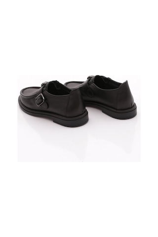 Dgn 500 Kadin Loafer Ayakkabi Siyah Napa