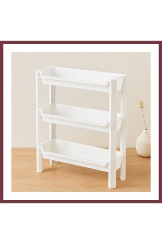 Storeşahin 3 Katlı Sepet Organizer Raf Ünitesi 465x145x500 Mm Shn0720 Çok Renkli