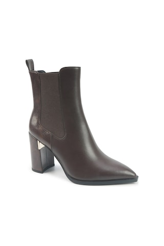 Nine West Fabıola 5pr Kahverengi Kadın Topuklu Bot 000000000102036872 Kahverengi