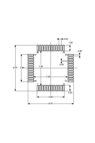 Stm32f100c8t6b Smd 32-bit 24mhz Mikrodenetleyici Lqfp-48