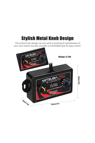 Leezsing 25 Sesli Araç Kornası Kontrol Cihazı - 12-24v Ayarlanabilir Ses Efektli Dayanıklı Plastik Yapı