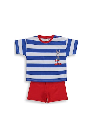 Civil Baby Super Rabbit Baskılı 6-18 Ay Takım - Mavi Saks Mavi