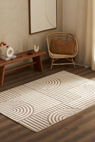 Kaşmir Halı 7/24 İskandinav Thor Bej 160x230 Cm 210.03.03.3726