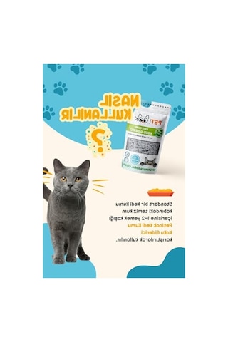 Koku Giderici Kedi Kumu, Aktif Karbon Katkılı 300 Gr