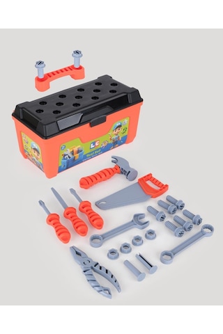 Çocuk Çantalı Tamir Seti Siyah