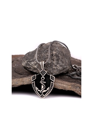 Deniz Çapası Model 925 Ayar Gümüş Kolye