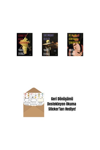 Cennetin Kayıp Toprakları + Sırtımdaki Ölüler + Belki De Dünyanın Sonundayım Ciltli + Okuma Sticker'ları