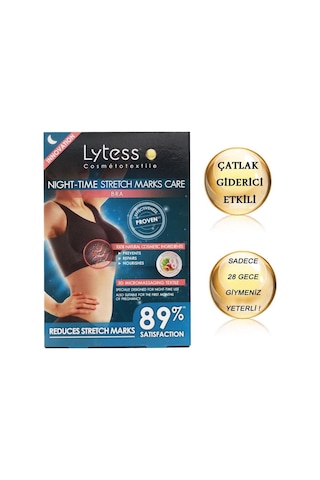 Lytess Night-time Stretch Marks Care - Çatlak Bakım Etkili Sütyen Noir Xxl No Color