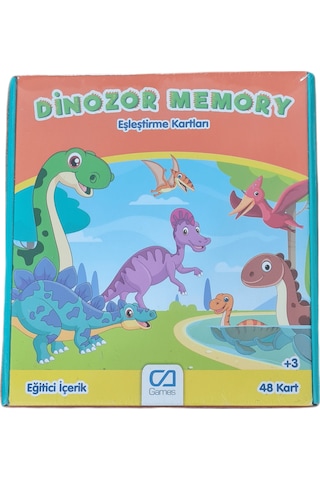 Dinozor Memory Eşleştirme Kartları