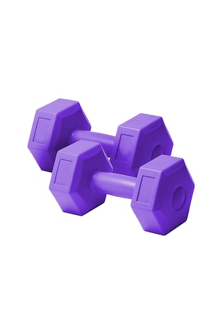 1 Kg X 2 Adet Renkli Dambıl Seti - Evde Egzersiz İçin İdeal