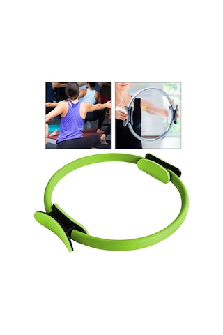 Suntek Pilates Ring Tonlama Uyluk Bacaklar Direnç Yoga Yeşil Yeşil
