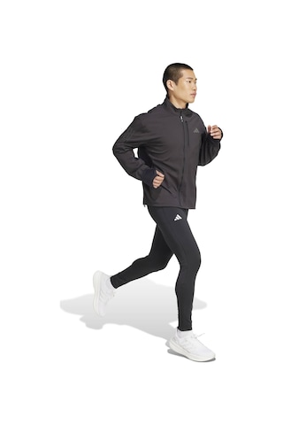 Black Adidas Erkek Koşu - Yürüyüş Eşofman Üstü Otr B Win Jkt Jp3815 Siyah