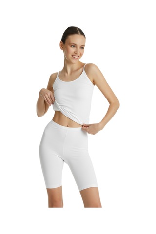 Blackspade Kadın Büyük Beden Boxer Essential 1309 Beyaz