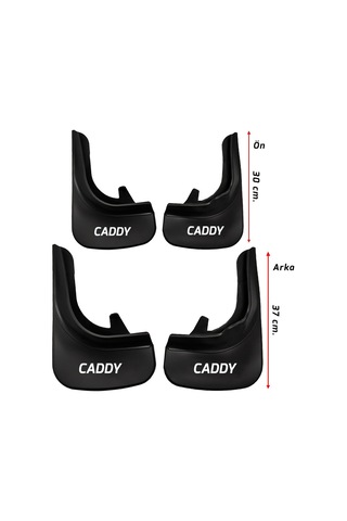 Volkswagen Caddy Paçalık Tozluk Çamurluk Ön Arka 4'lü Set