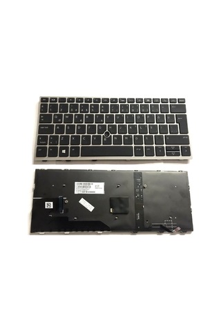 Hp Elitebook 830 G5, 735 G5, 730 G5 Notebook Klavyesi, Laptop Tuş Takımı Siyah Tr Işıklı