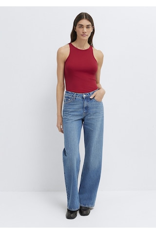 Mavi - Halter Yaka Kırmızı Atlet 1613912-70391