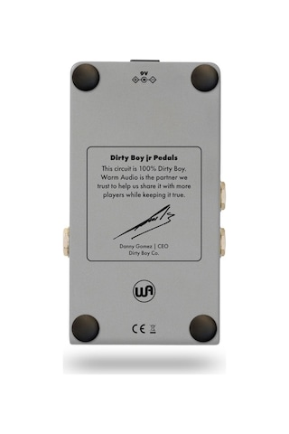 Dirty Boy Jr. Overdrive Orijinal Dirty Boy Overdrive Pedal Replikası
