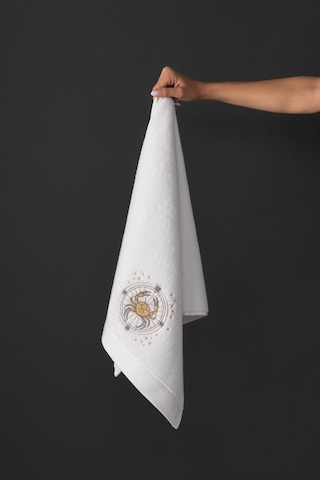 Varol %100 Microcotton Üst Kalite Havlu Seti Burç Nakışlı Yengeç-standart Yengeç Diğer