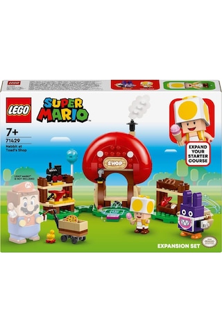 LEGO® Super Mario™ Nabbit Toad’un Dükkanında Ek Macera Seti 71429 7+ Yaratıcı Oyuncak Yapım Seti - 230 Parça