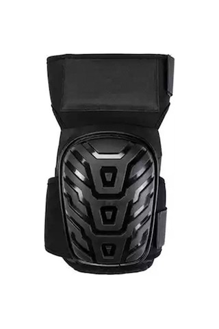 Samdoo Profesyonel Dizlik - Kaymaz Pvc Diz Pedi, İnşaat Ve Bahçe İşleri İçin Siyah