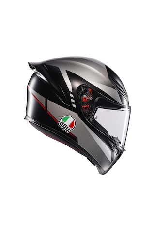 Agv K1 S Lap Siyah Gri Kırmızı Confıguratıon Kask Diğer