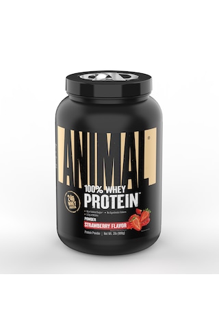 Animal, 100% Whey Protein 908 Gr Çilek Aromalı Çilek