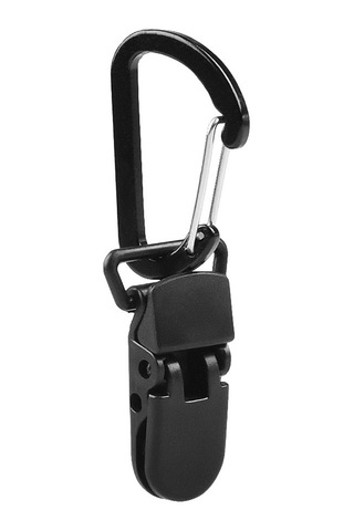 Yaleker 20 Adet Plastik Çadır Klembi, Güçlü Tutma Gücü, Tente/awning/tarp Uygun, Dayanıklı, Dişli Tasarım, Karabinerli Çok Renkli