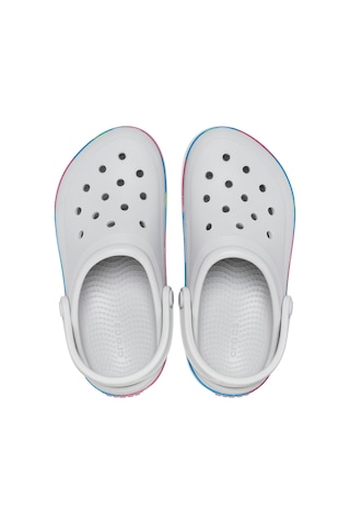 Crocs Off Court Glitter Band Clog K Çocuk Beyaz Günlük Stil Terlik 209714 1fs Beyaz