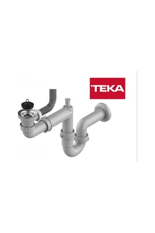 Teka EBM 45 İnfant OD Evye Sifon Takımı Gümüş