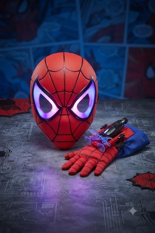 Örümcek Adam Maske Ve Ağ Atan Eldiven Seti Kahramanlık Zamanı Spider - Man