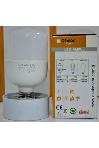 20 Watt Led Ampul Beyaz 6500 K E27