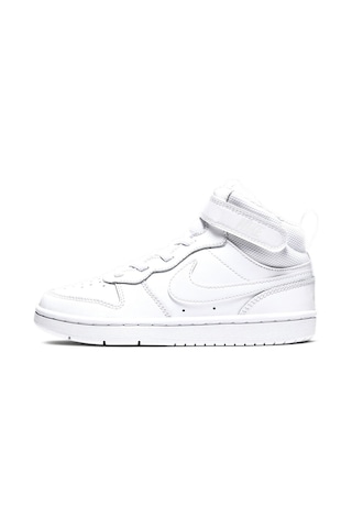 Nike Court Borough Mid 2 Psv Çocuk Günlük Ayakkabı Cd7783-100 Beyaz