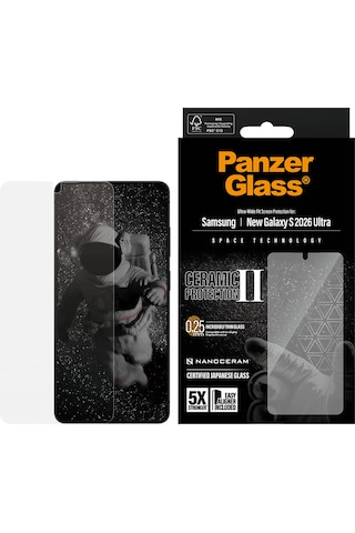 Panzerglass Samsung Uyumlu Galaxy S26 Ultra / Uwf Hizalama Aparatlı Seramik Ekran Koruyucu