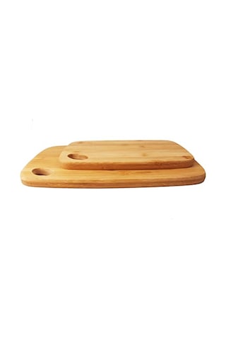 ' Li Bambu Kesme Tahtası Dikdörtgen Özel Tasarım Bambu Kesme Tahtası - Büyük 33x24x1cm Küçük 28x20x1cm Genel