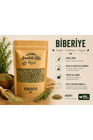 Anadolu Şifa Harput Biberiye Kurusu 100 Gr Kurutulmuş Biberiye Doğal Ve Katkısız
