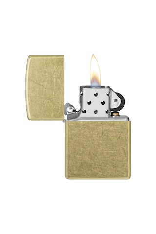 Zippo 48267 Regular Street Brass Çakmak - 48267-103453