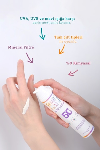 Minela Care Mineral Filtreli Yüz Ve Vücut Güneş Kremi SPF50 110 G