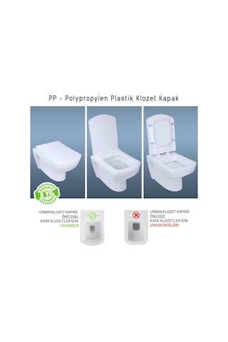 Aqua Bagno Yavaş Kapanan Klozet Kapağı Sku: Smg8690010177377 Diğer