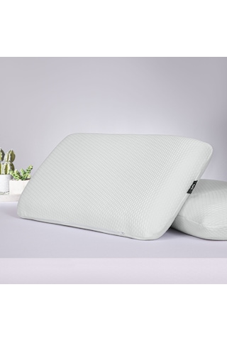 Puffy Visco Norm Standart Yastık 37 x 70 x 11 CM Beyaz