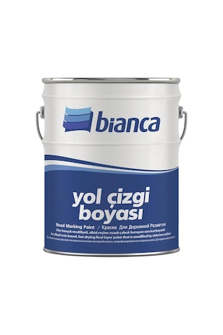 Bianca Yol Çizgi Boyası Sarı 4 KG Bianca Yol Çizgi Boyası Sarı 4 KG