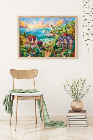 Anatolian 260 Parça xl Puzzle - Sahildeki Köy 3343