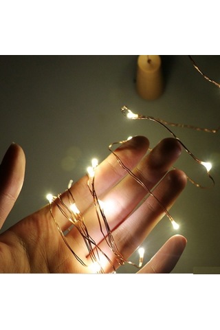 Ev Düğün Parti Için Dekorasyon Led Lamba Led Ince Tel Işık