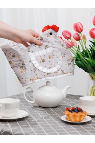 Rukavica Çaydanlık İsıtıcısı/kapak "tavuk" 403692114 Gri