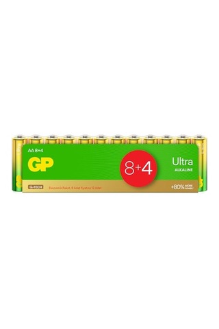 Ultra Alkalin Lr6 - Aa Boy 1.5v Pil 12'li Shrink