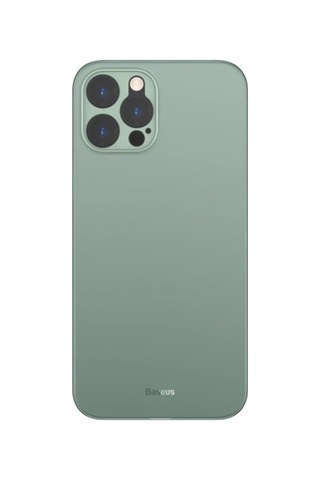 Wing Series Apple Uyumlu iPhone 12 Pro Max 6.7inch Ultra İnce Pp Kılıf- 5775 - Hs08375253-6437 Yeşil Yeşil
