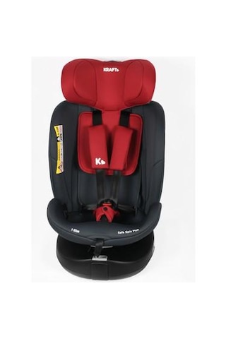 Kraft Safe Spin Plus I-size Oto Koltuğu 0-36 Kg Kırmızı