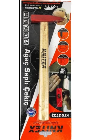 2733 Ağaç Saplı Çekiç 100gr Kl:70